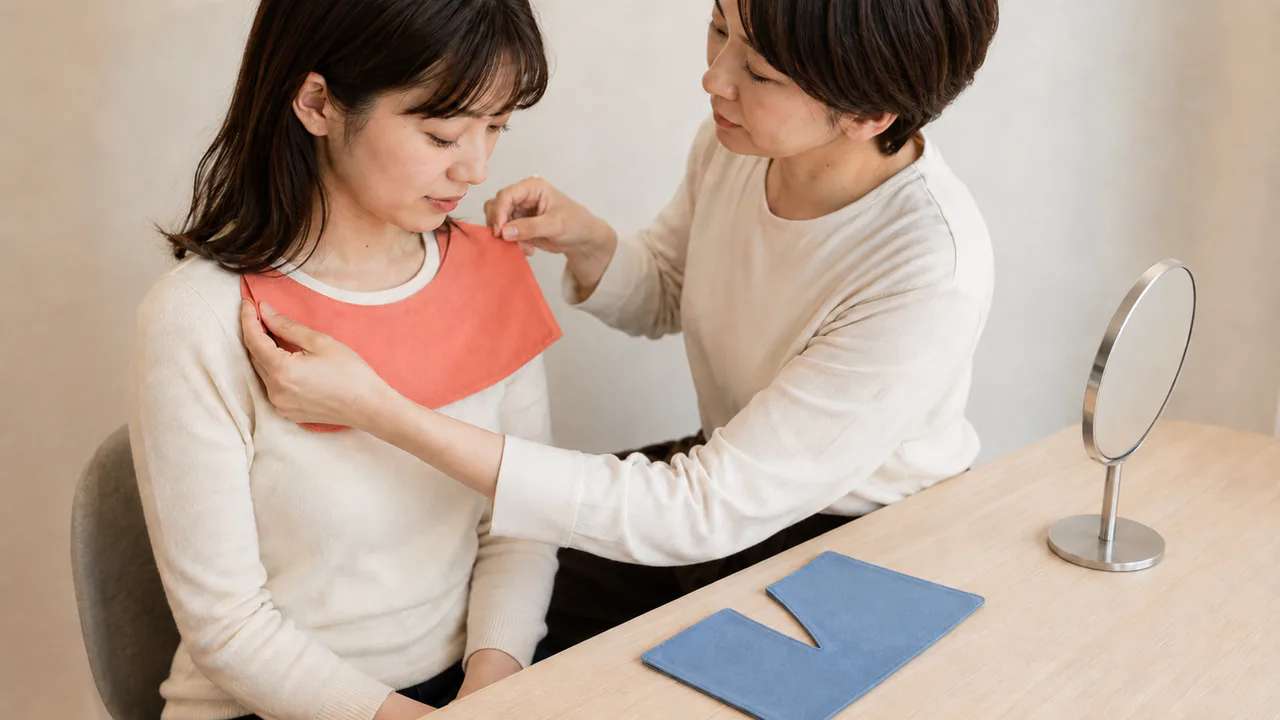 服・色・顔まわりを相談するイメージ