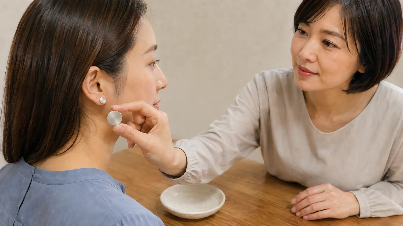 服・色・顔まわりを相談するイメージ