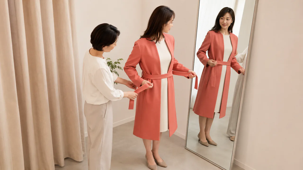 服・色・顔まわりを相談するイメージ